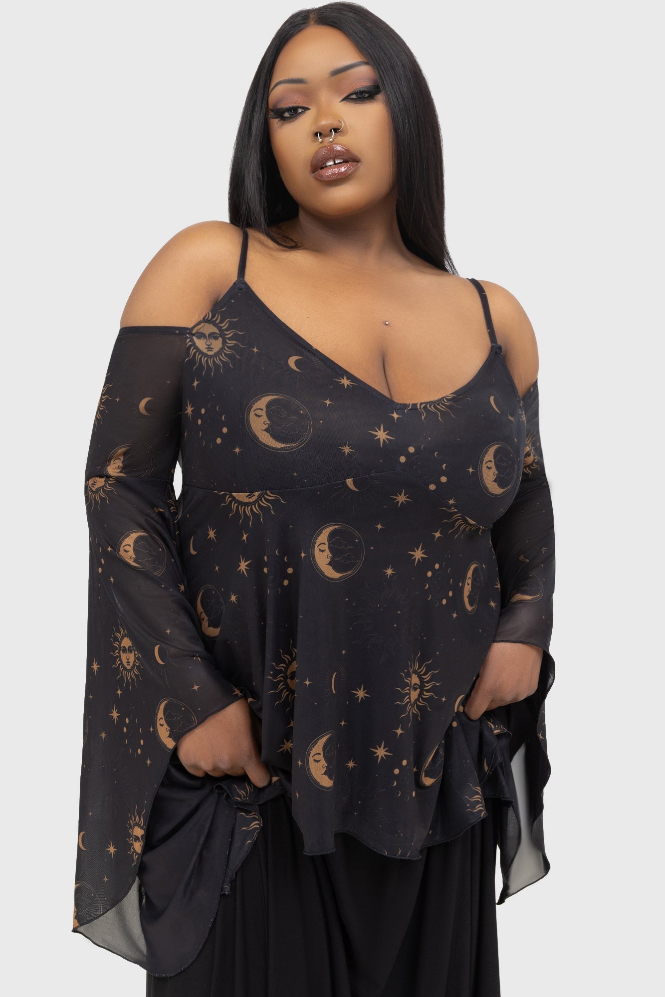 Nocturnova Top Killstar / Womens