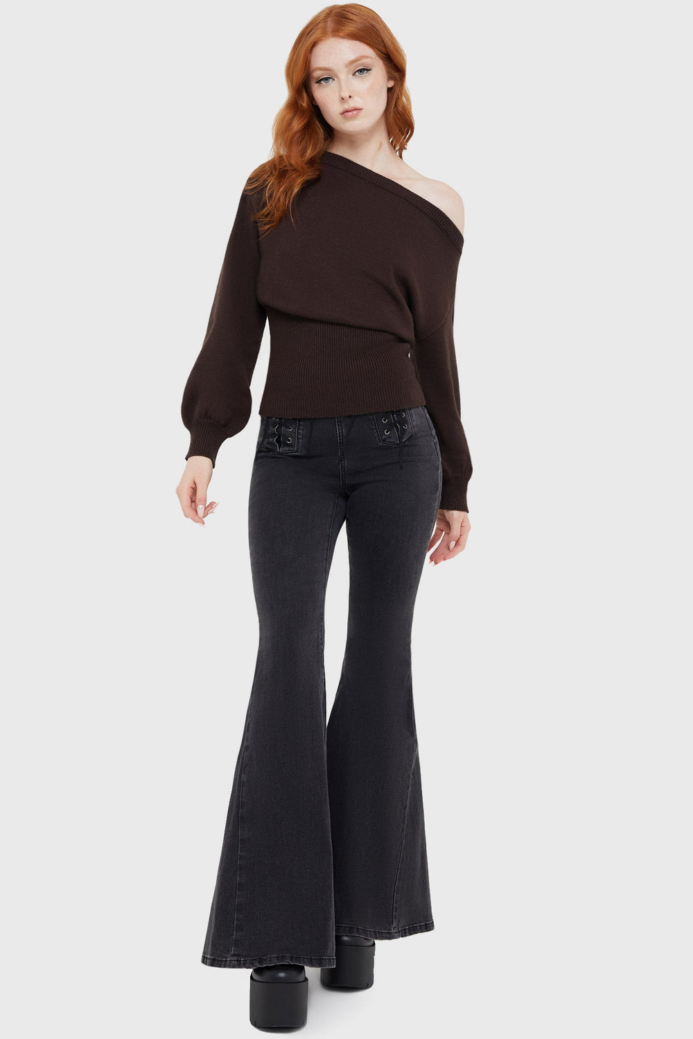 Eldritch Top [BROWN] Killstar / Womens