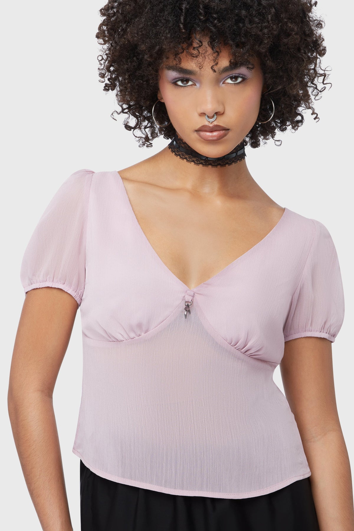 Fawnlight Top [Blush] Killstar / Womens