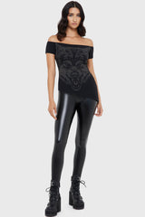 Nocturnal Wolf Top Killstar / Womens