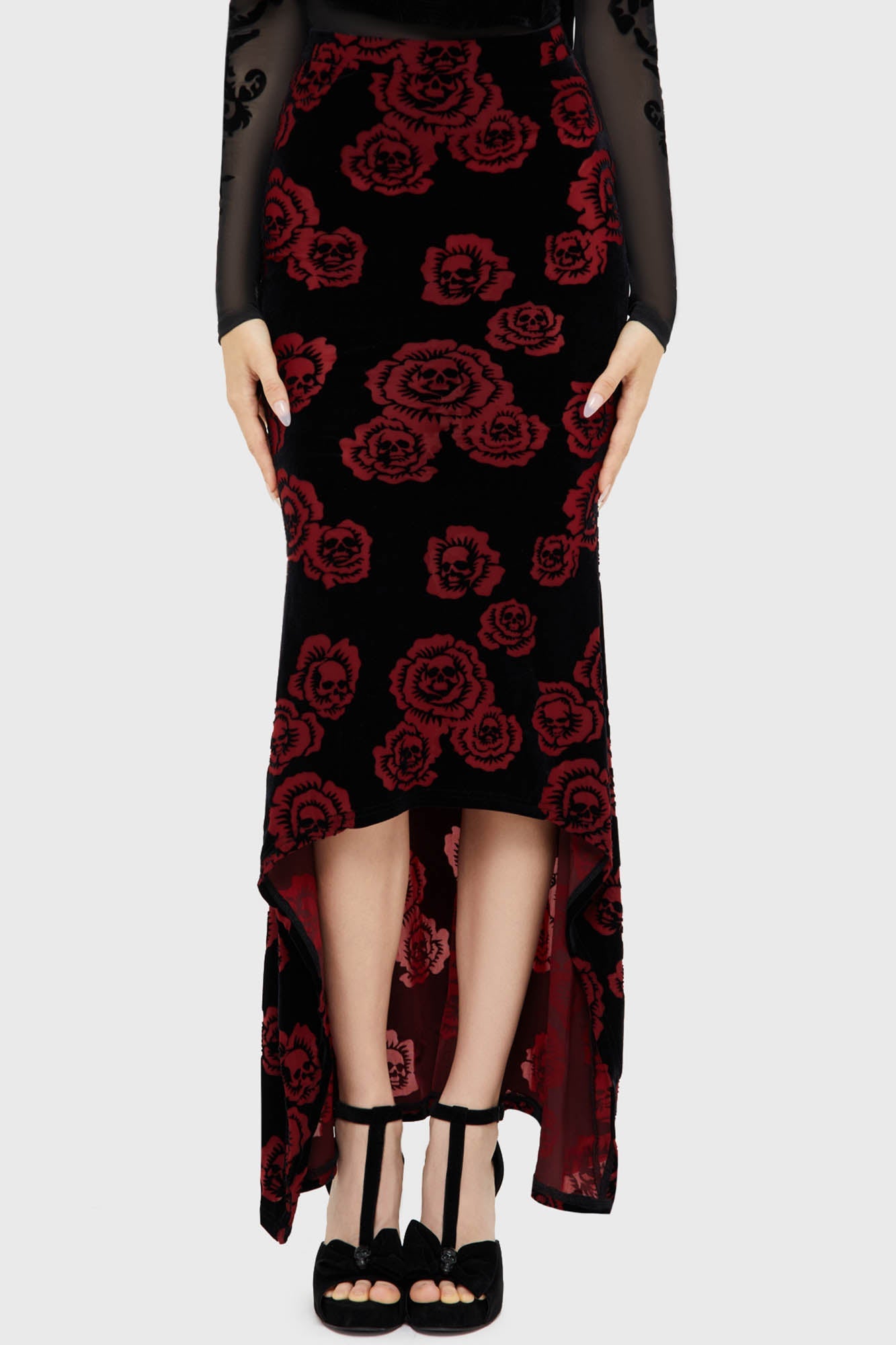 Pandora's Rose Maxi Skirt Killstar / Womens