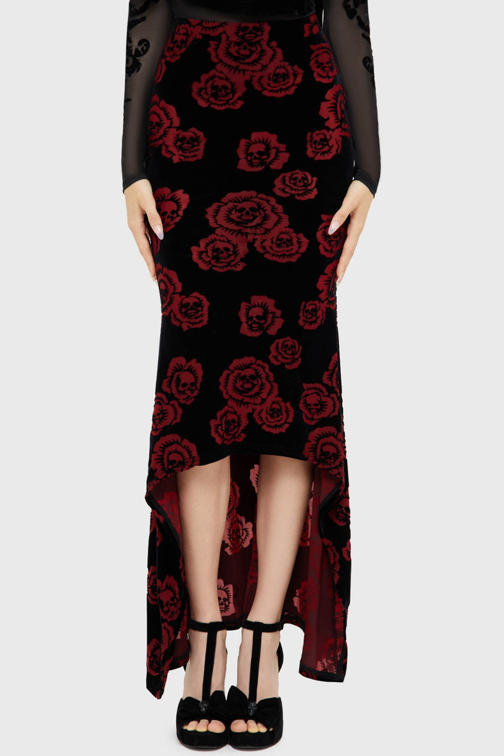 Pandora's Rose Maxi Skirt Killstar / Womens