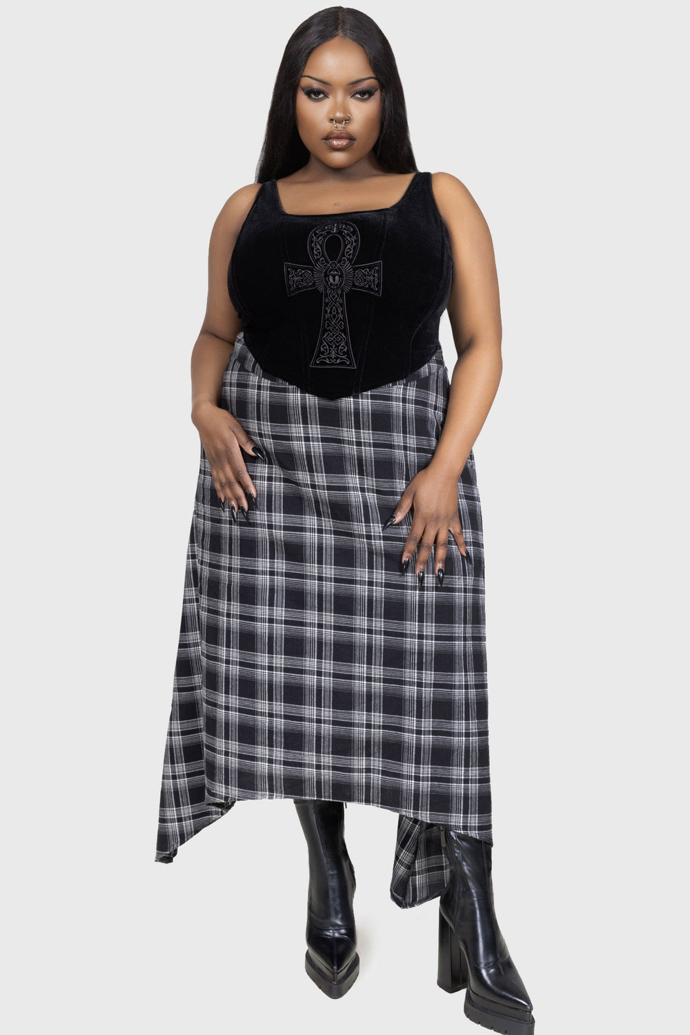 Cursed Meadows Skirt Killstar / Womens