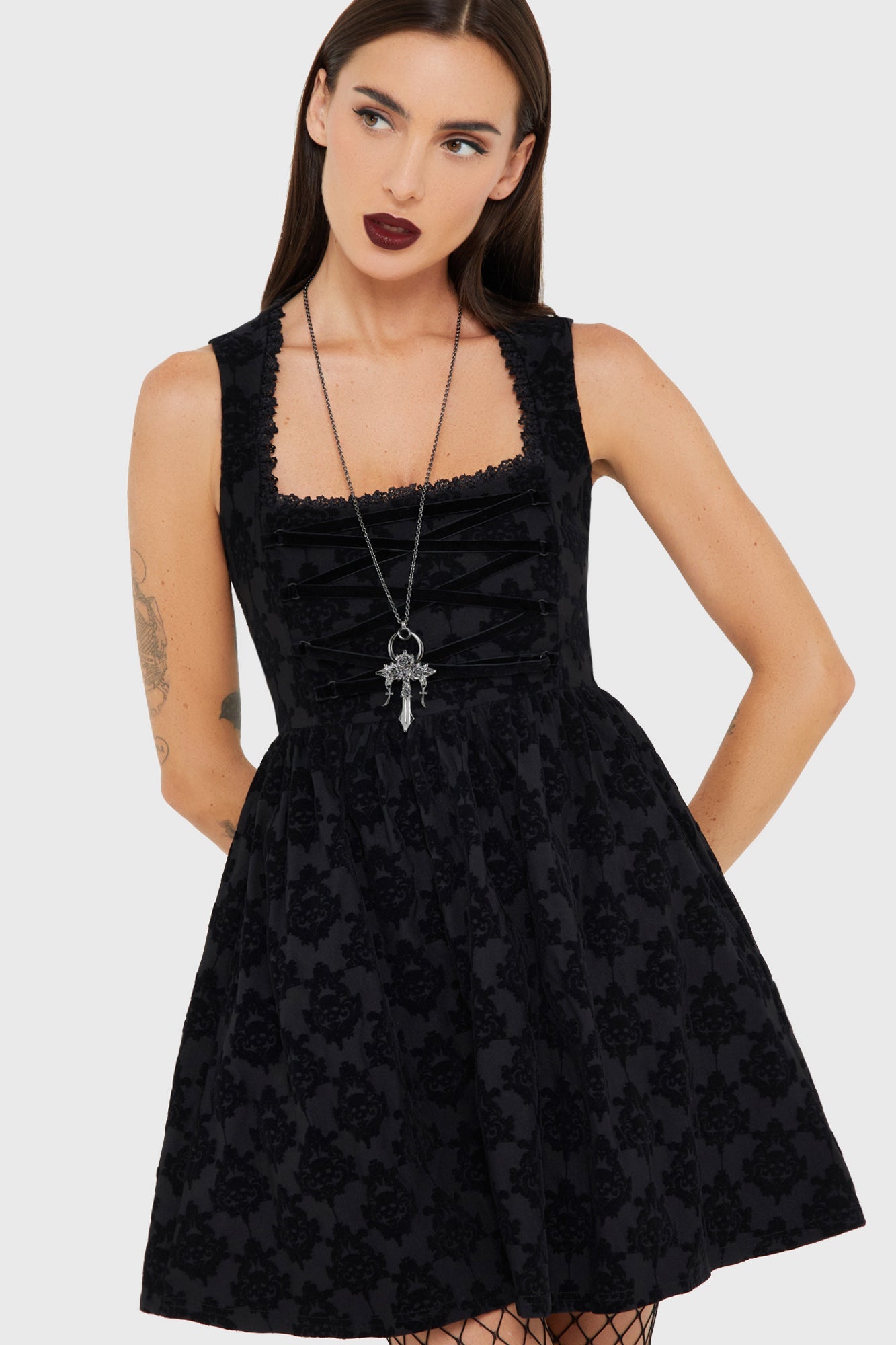 Betzi Mini Dress Killstar / Womens
