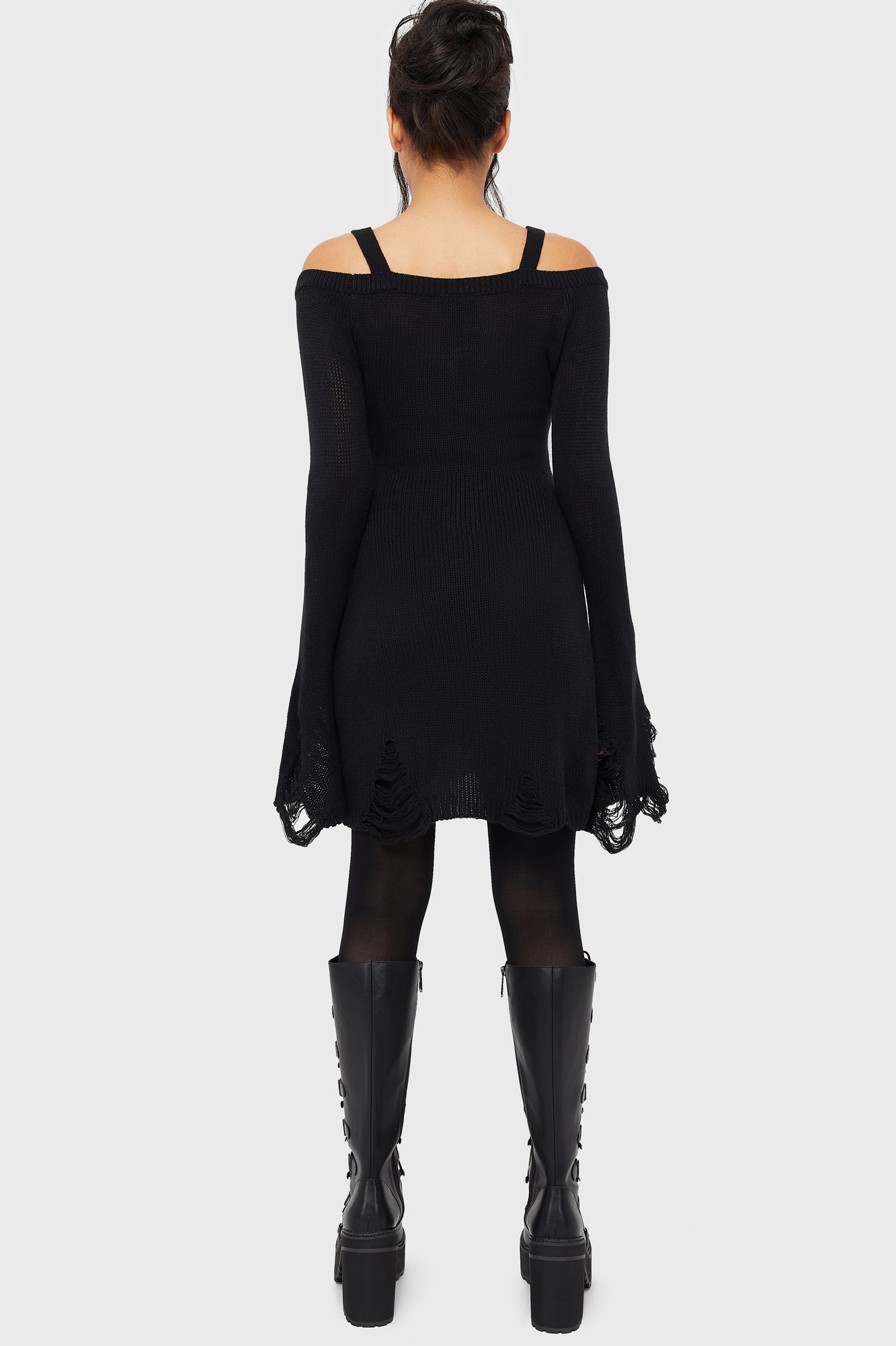 Night Widow Mini Dress Killstar / Womens