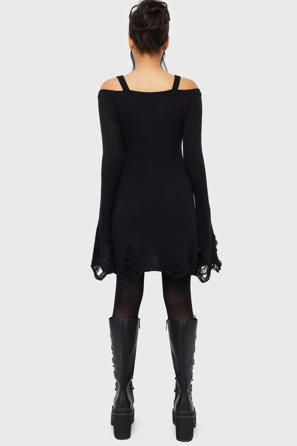 Night Widow Mini Dress Killstar / Womens