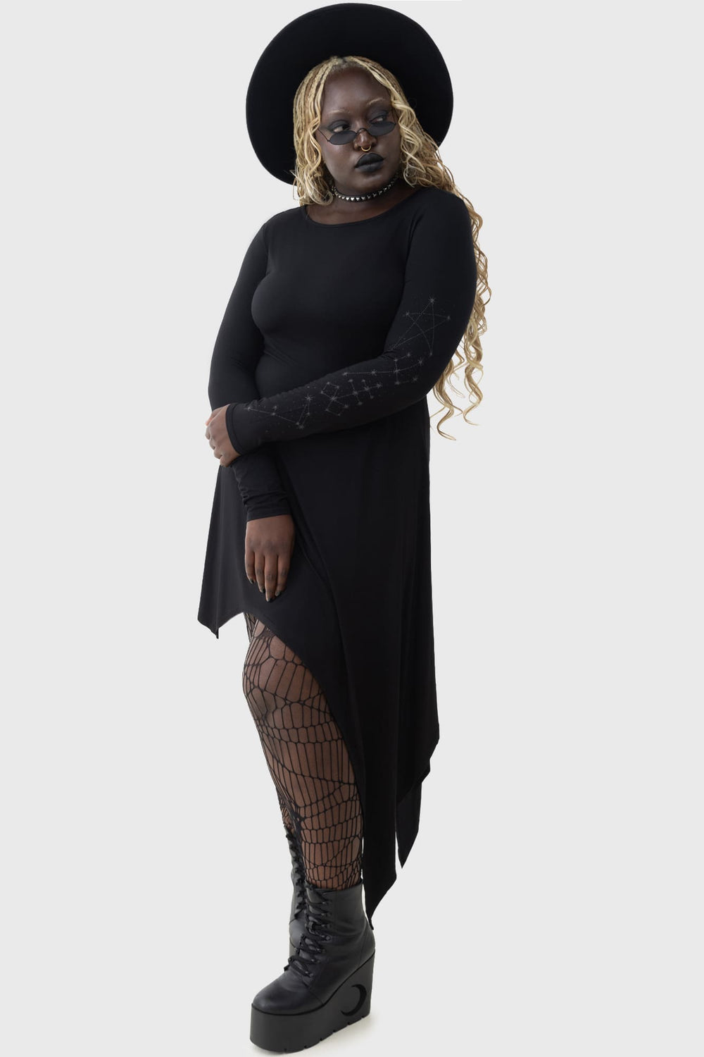 Crescent Doom Dress Killstar / Womens