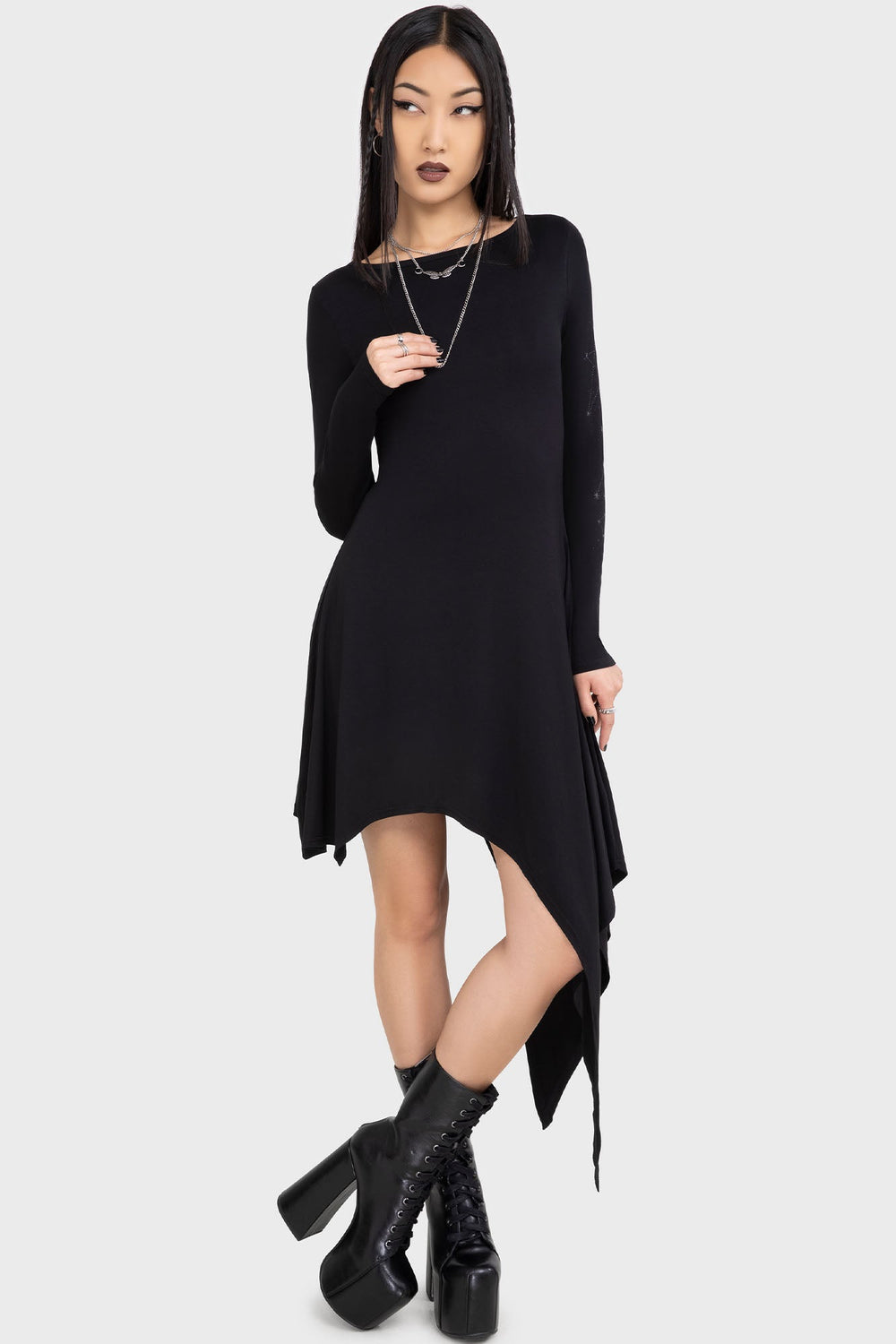 Crescent Doom Dress Killstar / Womens