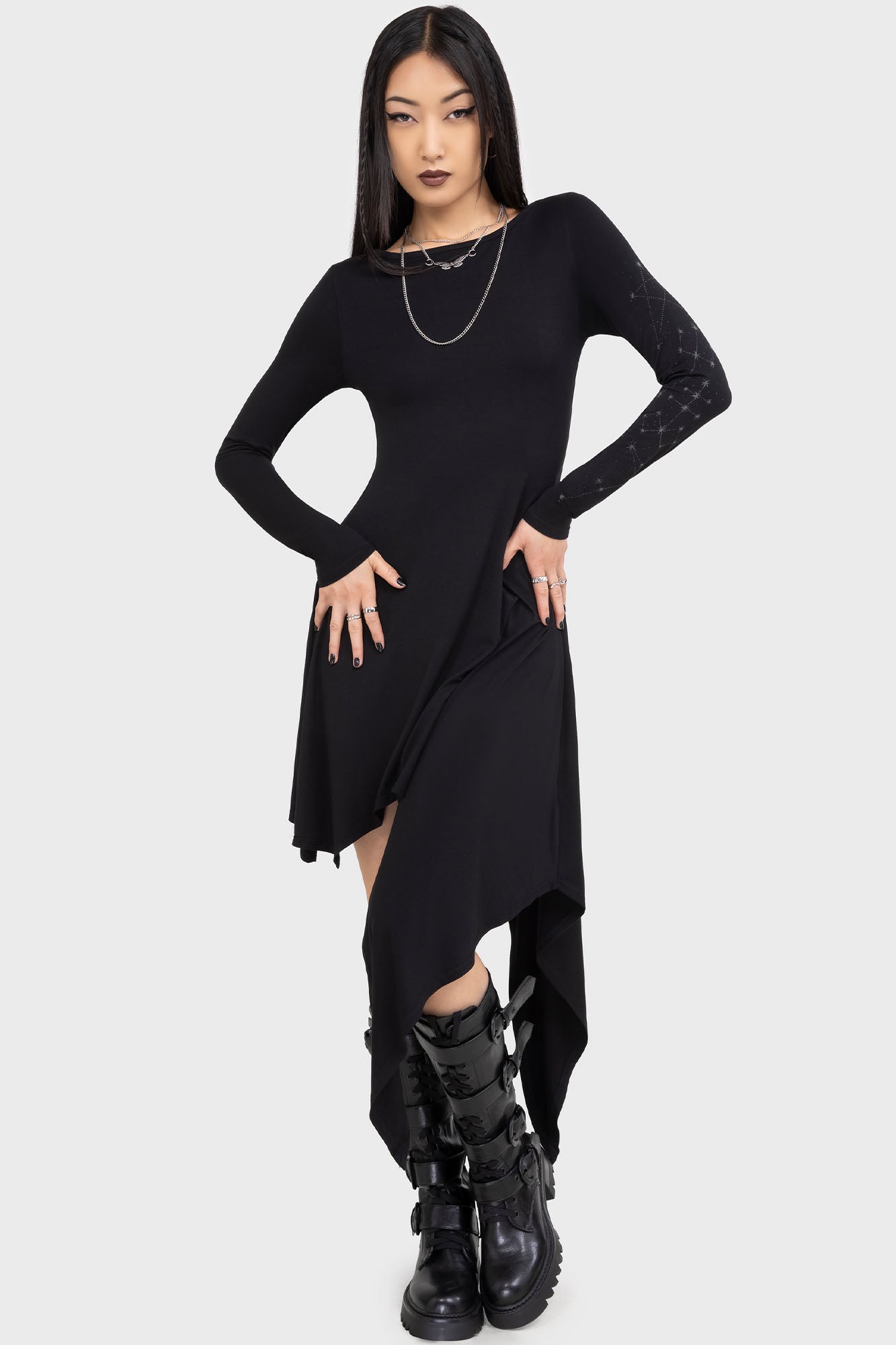 Crescent Doom Dress Killstar / Womens