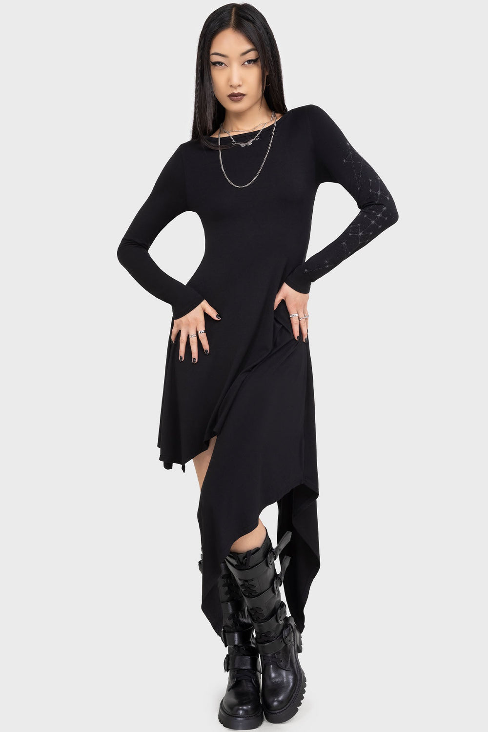 Crescent Doom Dress Killstar / Womens