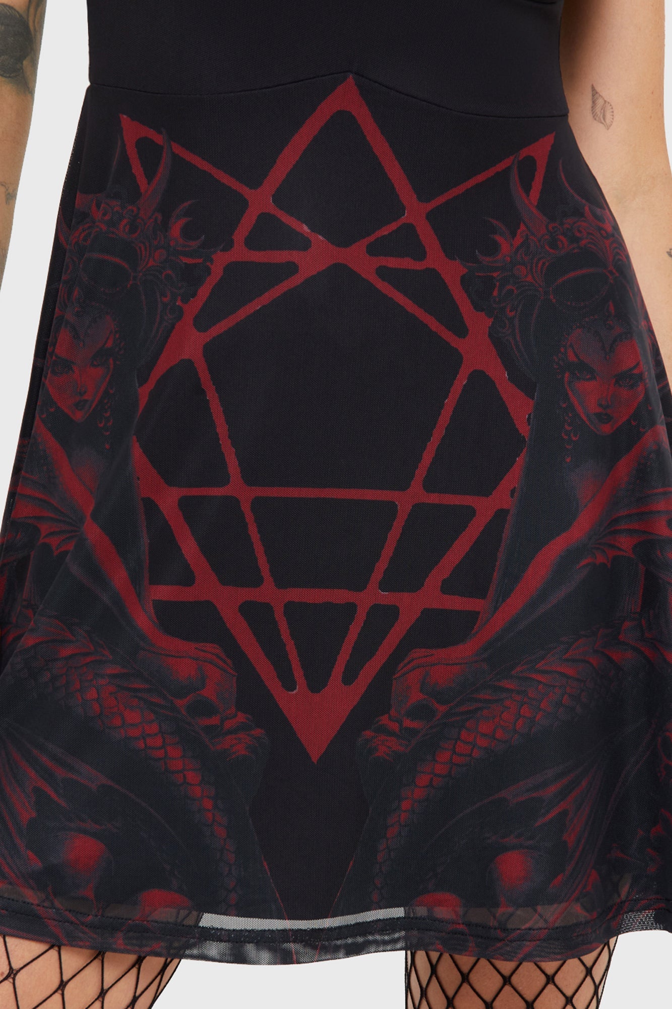 Atargatis Mini Dress Killstar / Womens