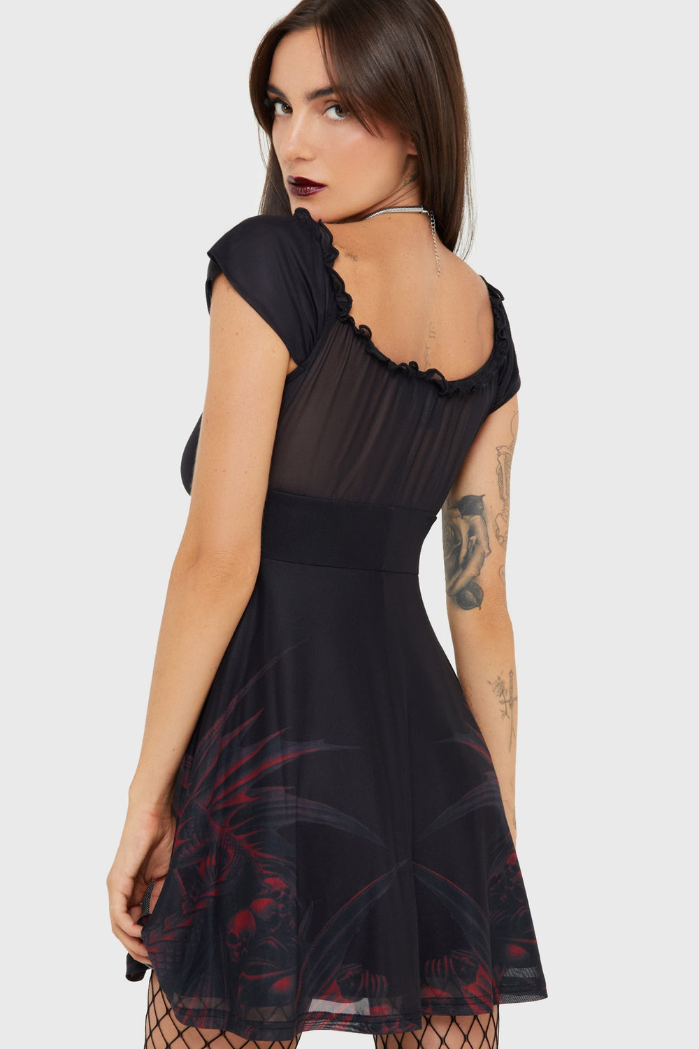 Atargatis Mini Dress Killstar / Womens