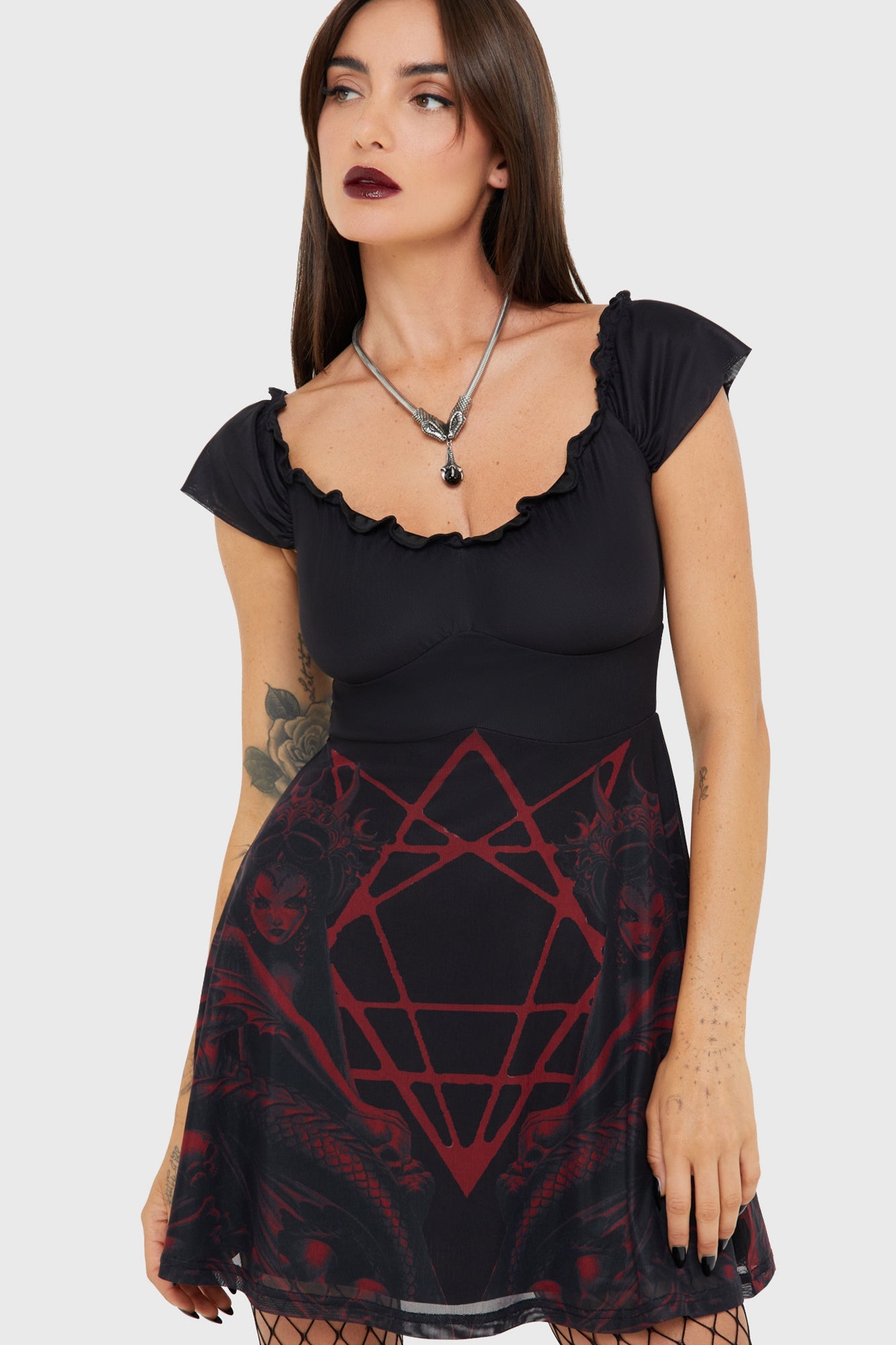 Atargatis Mini Dress Killstar / Womens
