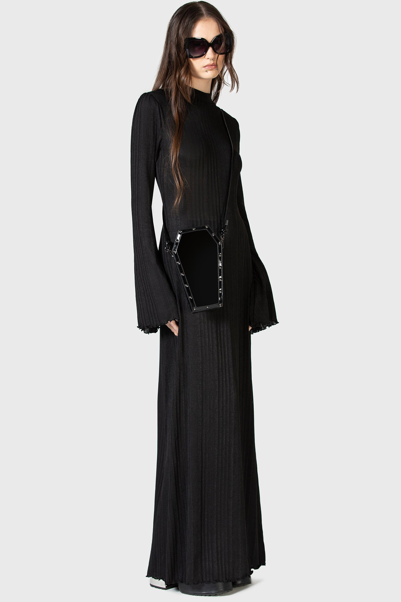 Drenched Grief Maxi Dress Killstar / Womens