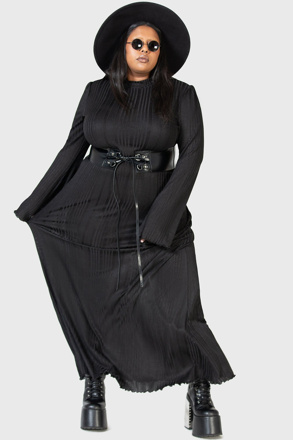 Drenched Grief Maxi Dress Killstar / Womens