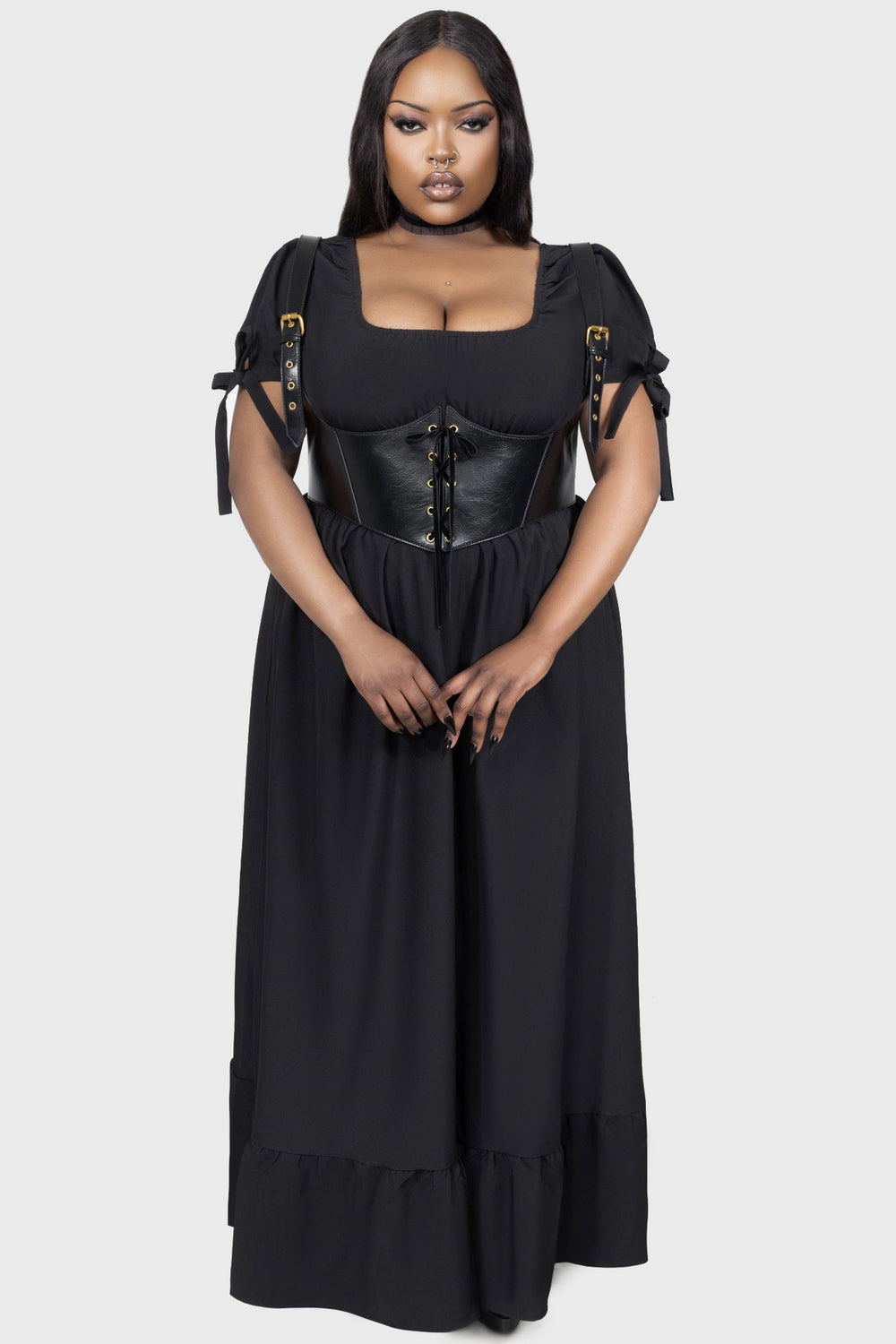 Grim Gretchen Dress [BLACK] Killstar / Womens