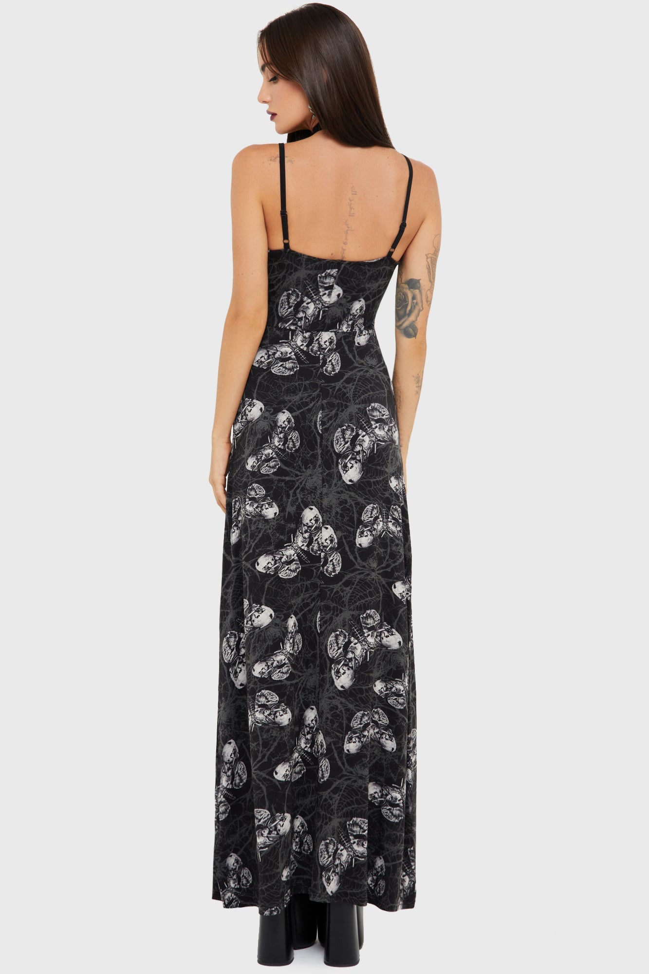 Spidrasica's Web Maxi Dress Killstar / Womens