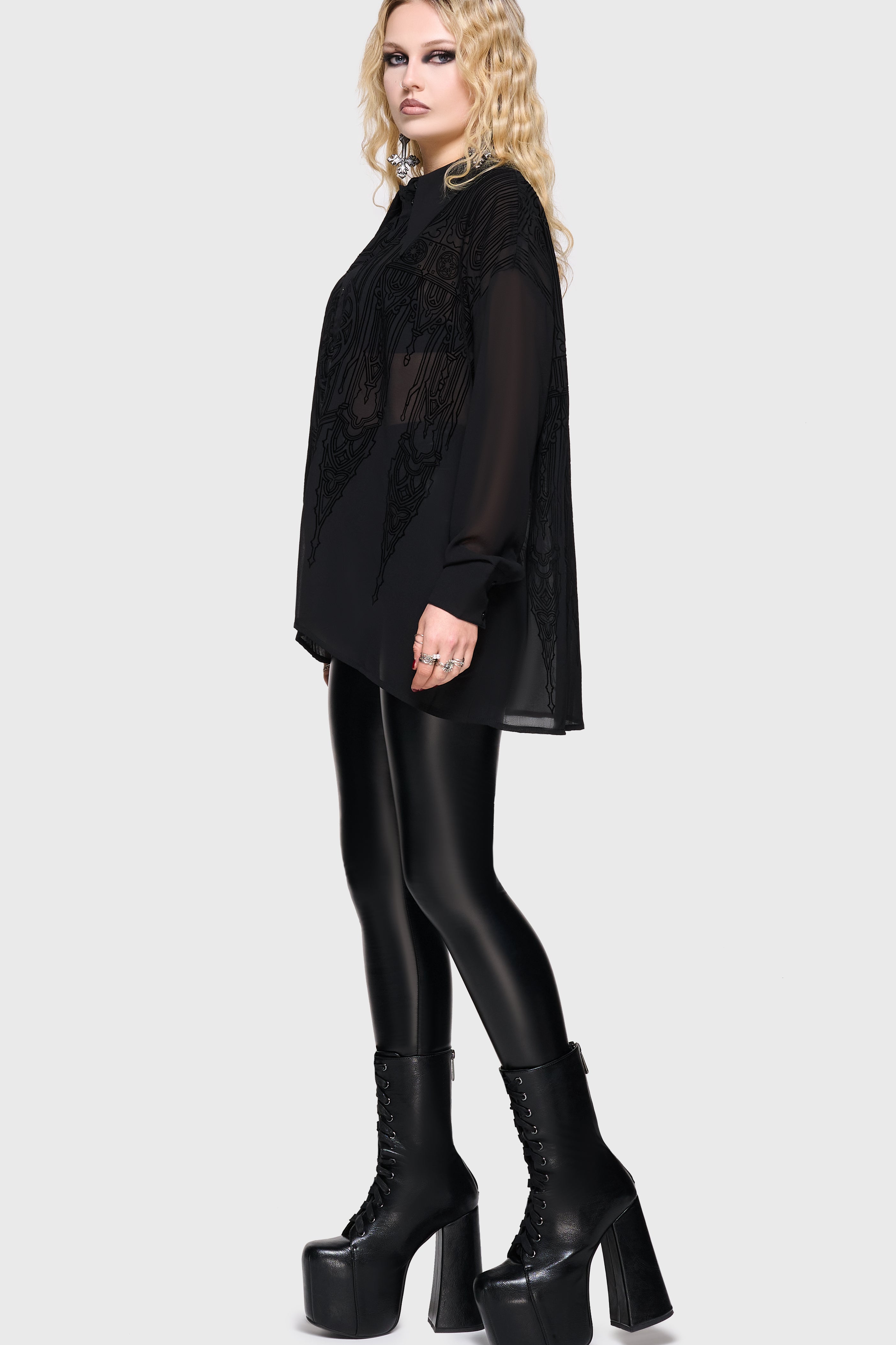 Gates Of Hell Shirt Killstar / Womens
