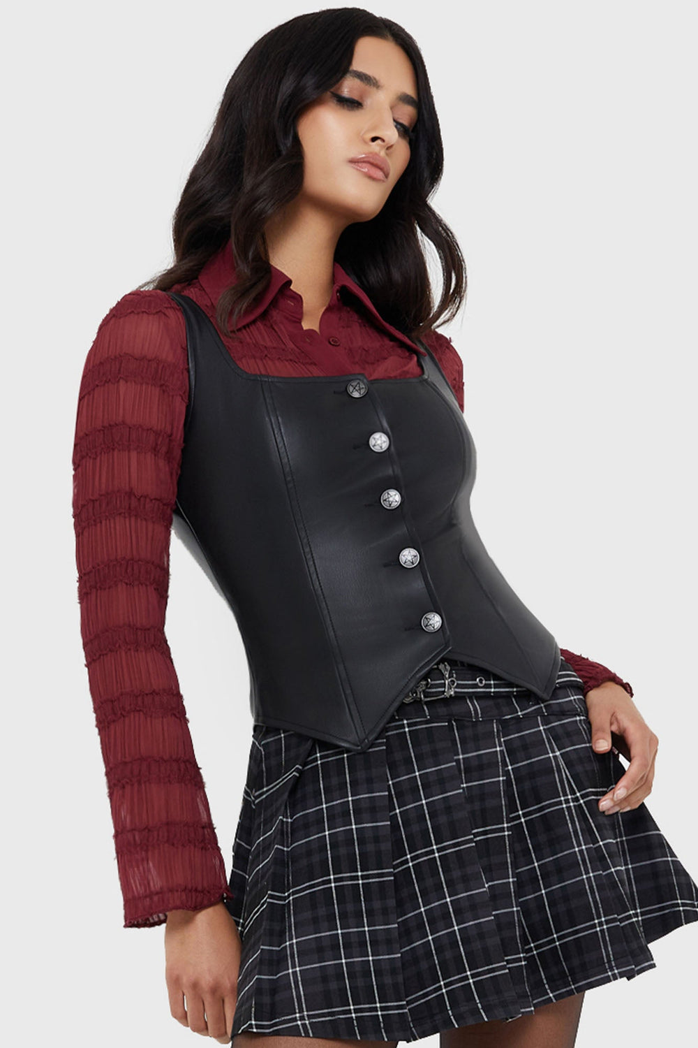 Fallen Light Top [RED] Killstar / Womens