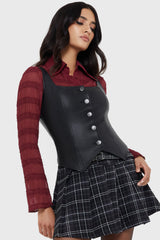 Fallen Light Top [RED] Killstar / Womens