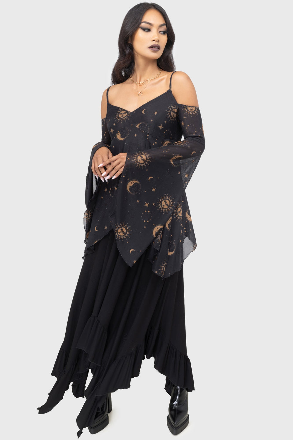 Nocturnova Top Killstar / Womens