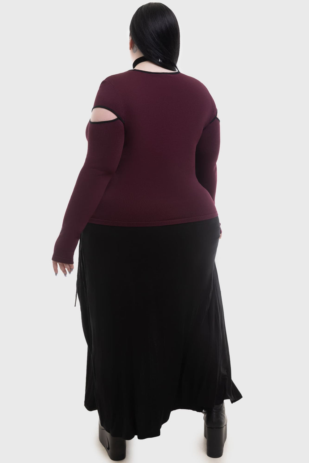 Abyssal Elegy Knitted Top Killstar / Womens