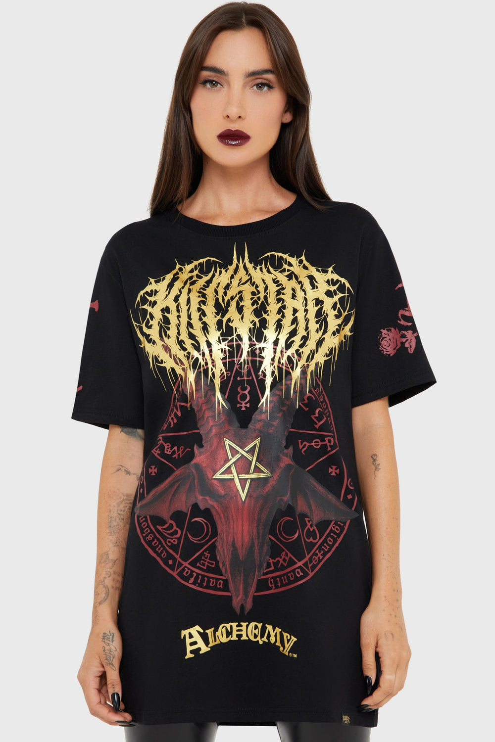 Baphomet Zisurrû T-Shirt Killstar / Womens