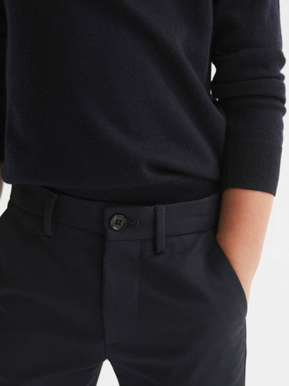 Reiss 9-14 yrs Slim Fit Chinos in Navy
