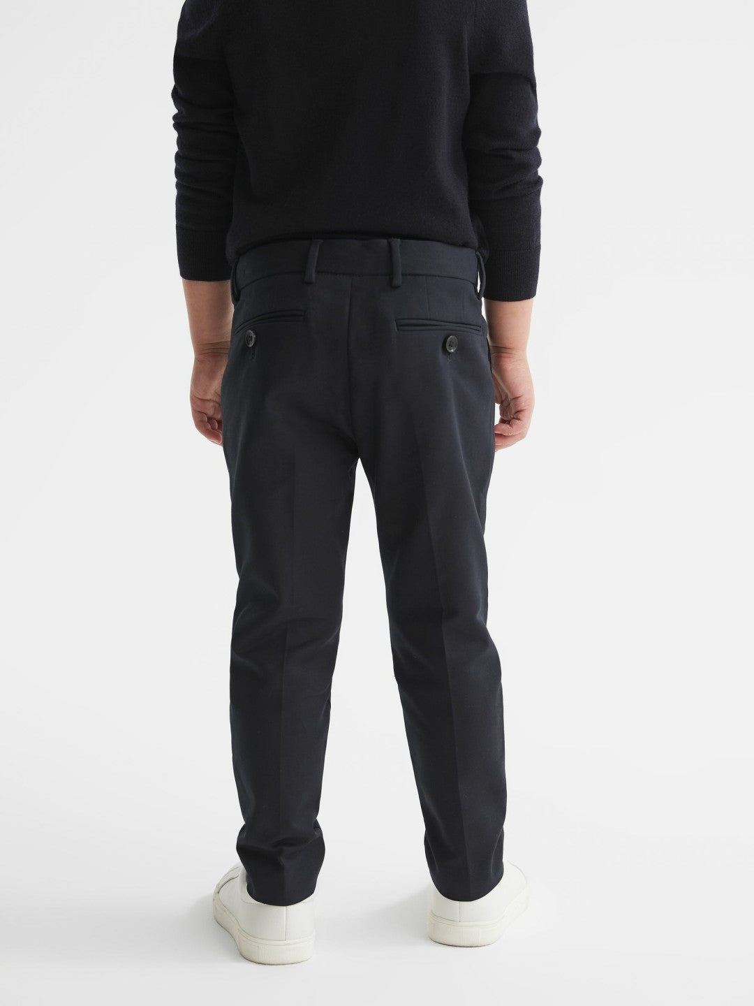 Reiss 9-14 yrs Slim Fit Chinos in Navy