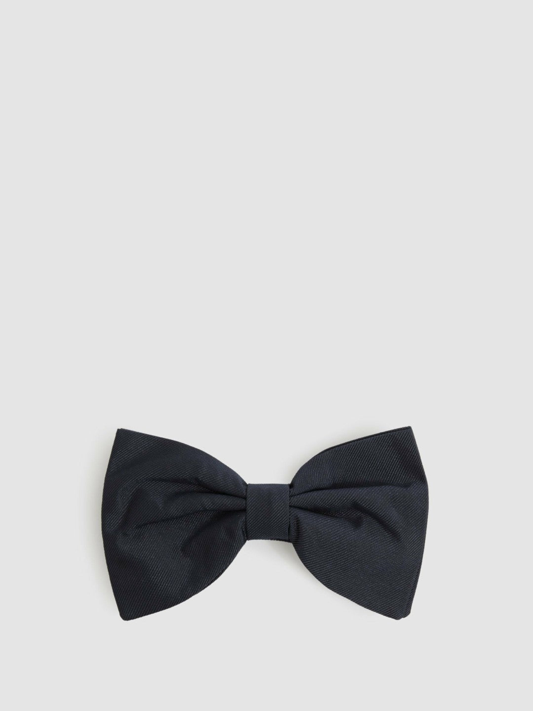 Reiss Grosgrain Silk Bow Tie in Navy