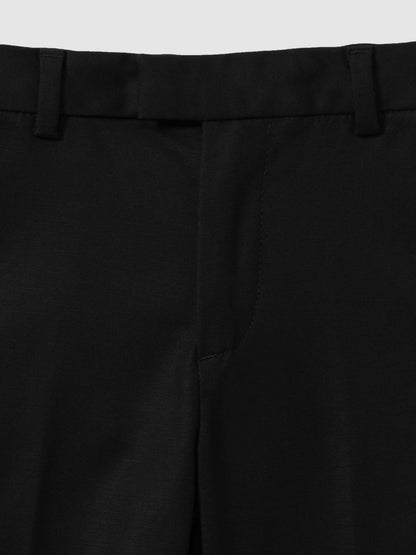 Reiss 9-13 yrs Slim Fit Tapered Chinos in Black