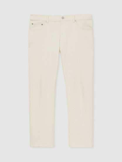 Reiss Straight-Leg Jeans in White