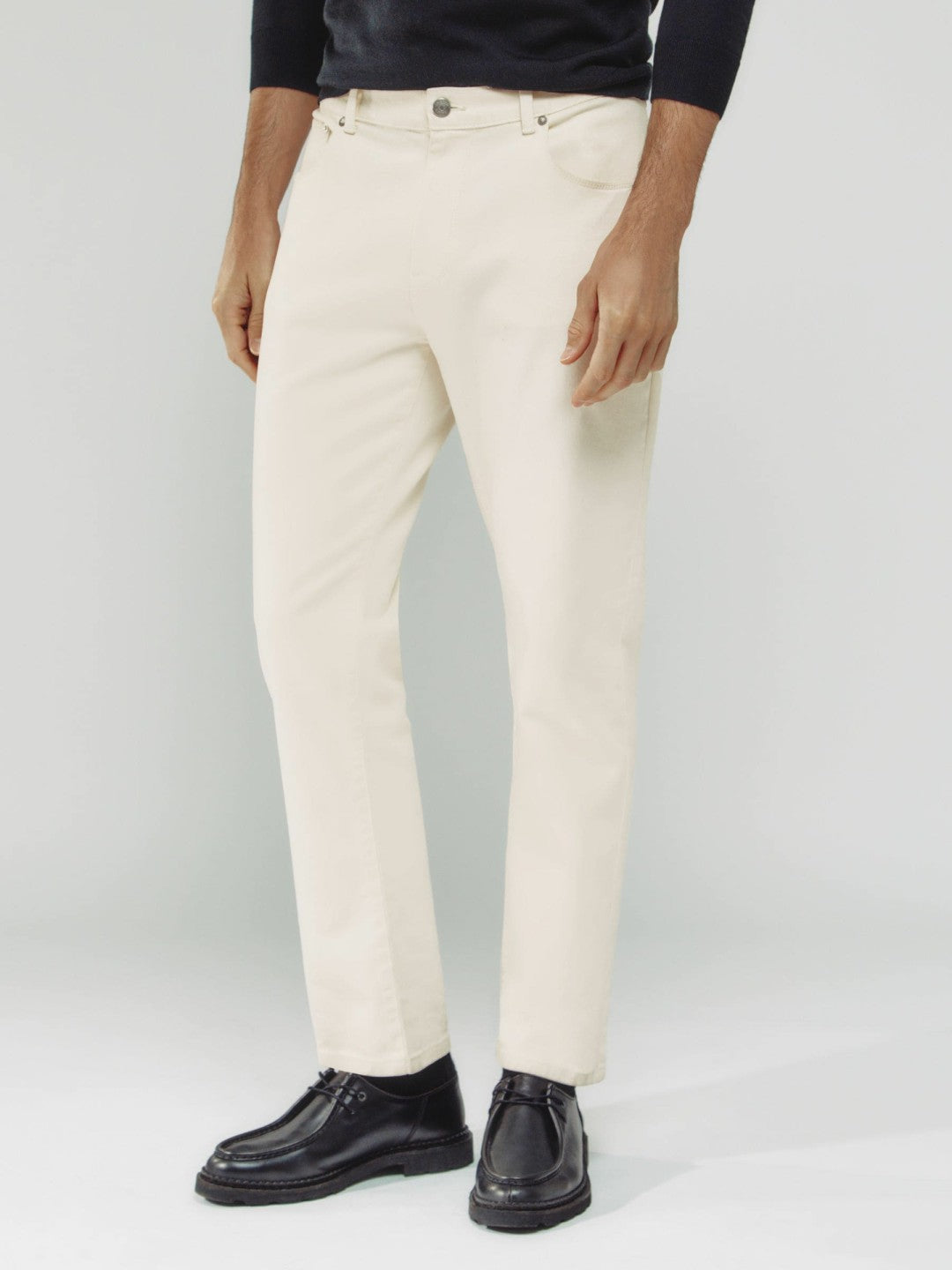 Reiss Straight-Leg Jeans in White