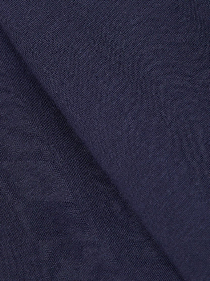 Reiss 4-9 yrs Cotton-Jersey Roll-Neck Top with Stretch in Navy