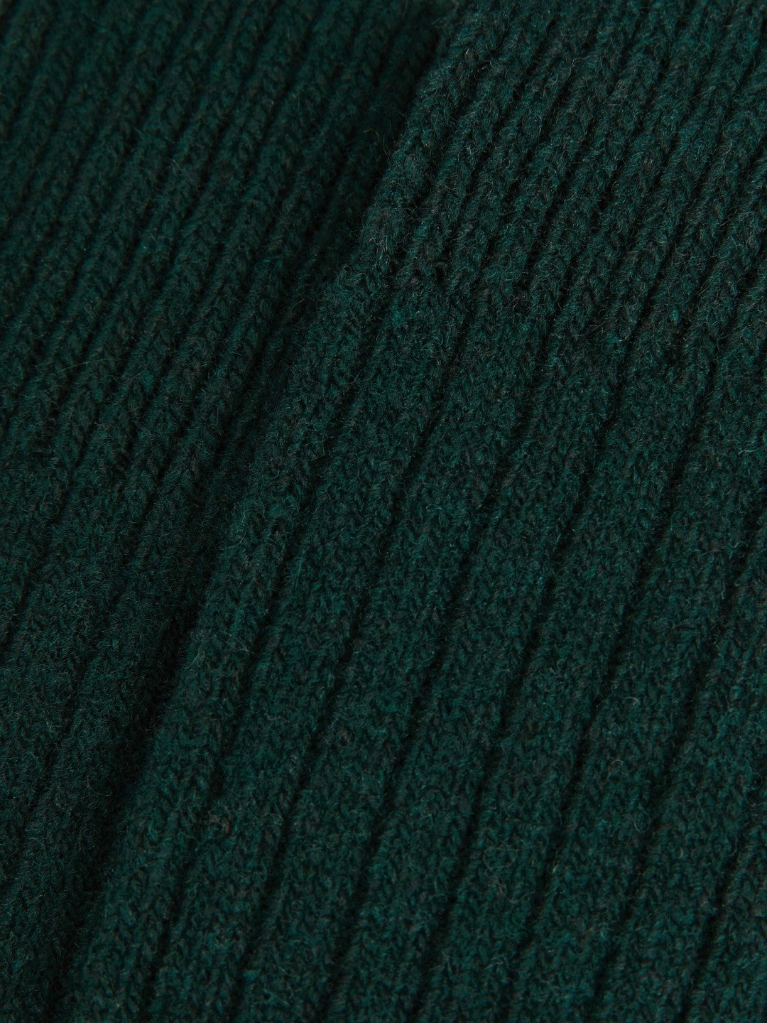 Reiss Ribbed Socks With Wool And Cashmere in Forest Green