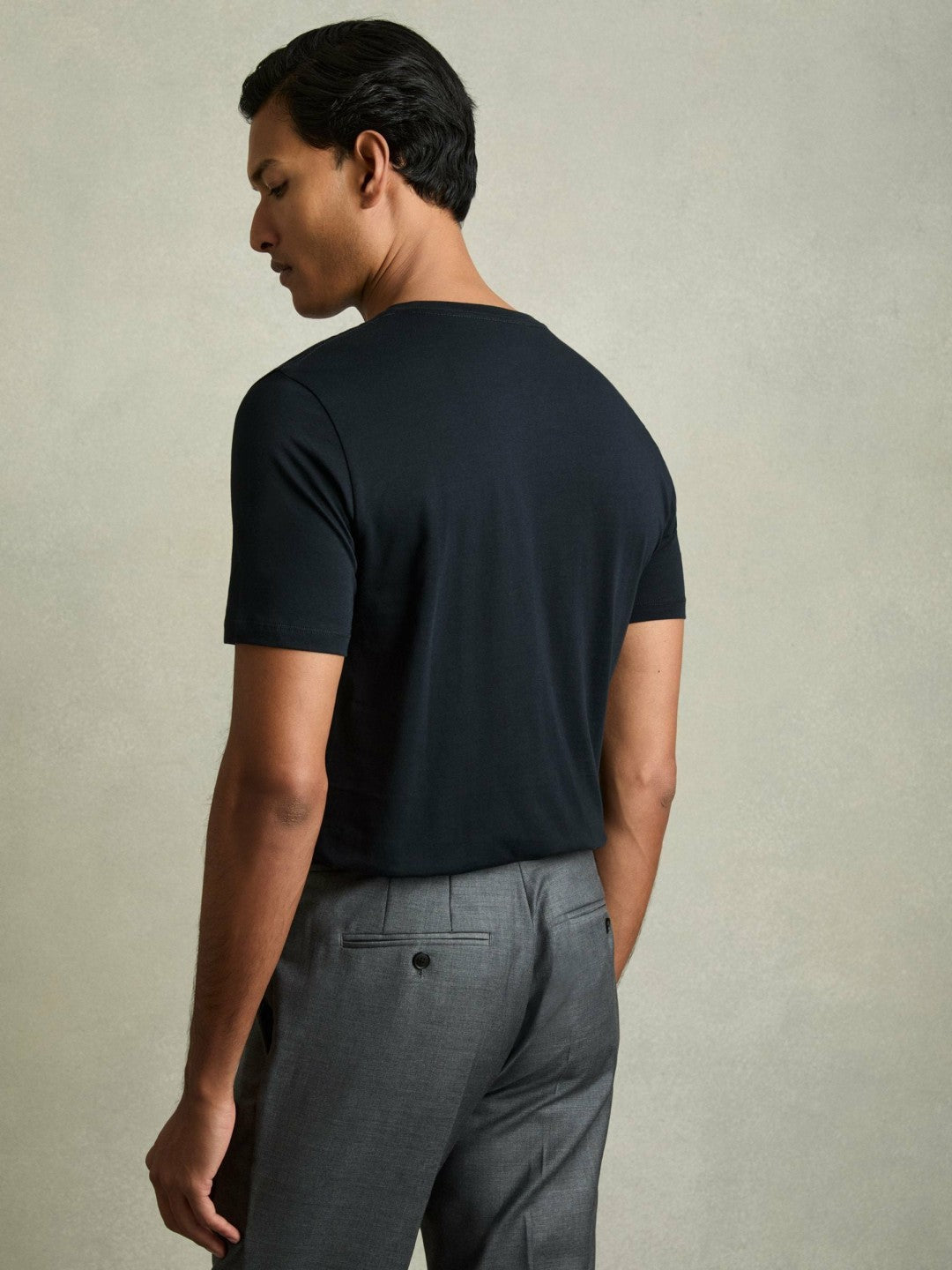 Reiss Cotton-Jersey Crew-Neck T-shirts 3 Pack in Multi