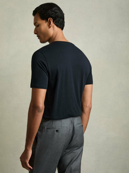 Reiss Cotton-Jersey Crew-Neck T-shirts 3 Pack in Multi