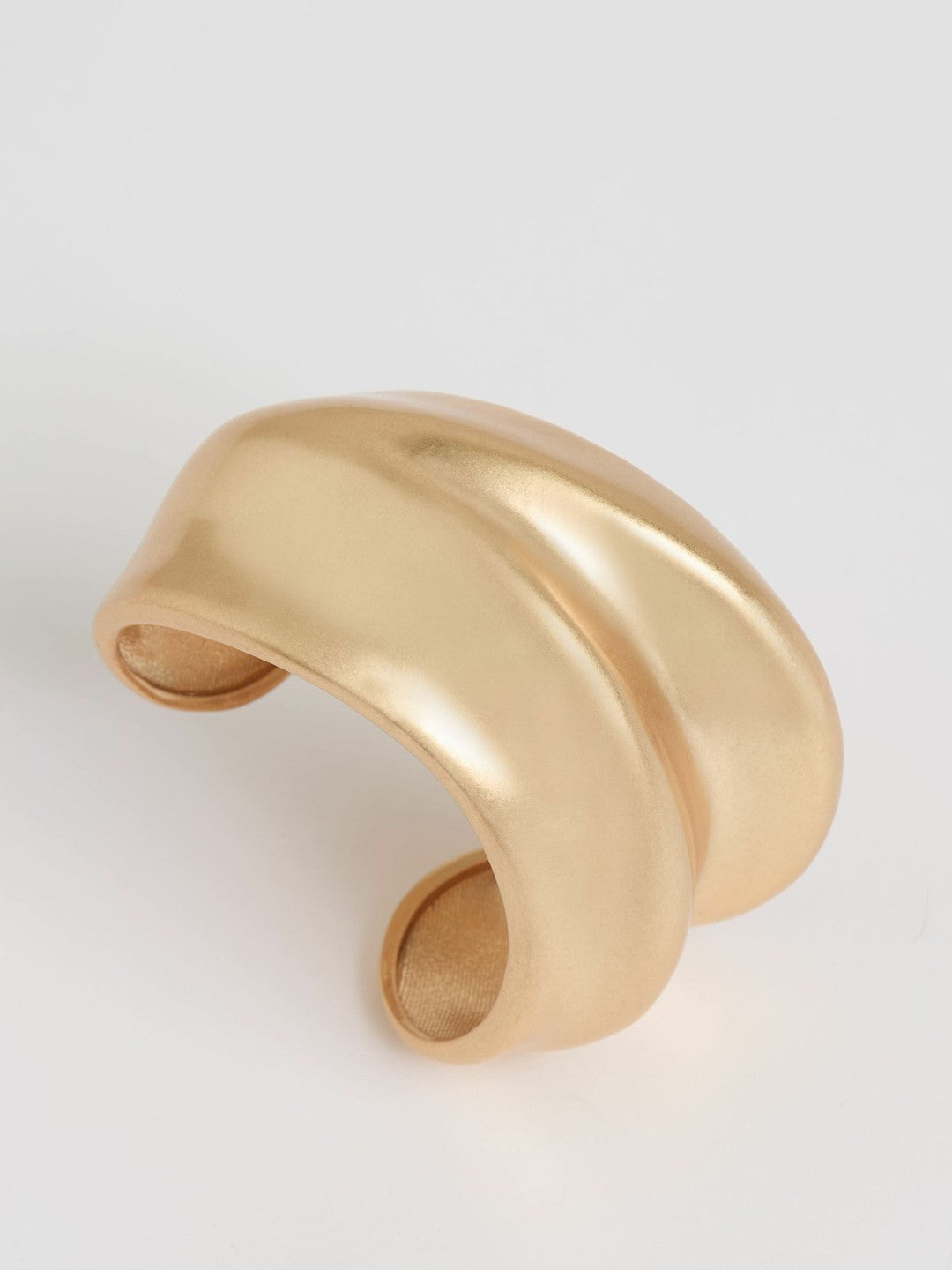 Reiss Sculptural Cuff in Gold Tone