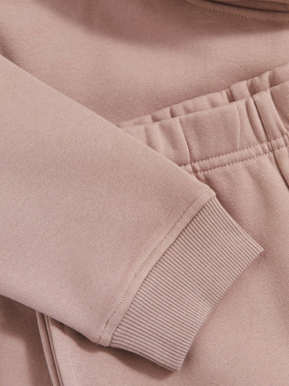 Reiss 13-14 yrs Cotton-Blend Hoodie And Joggers Set in Mink