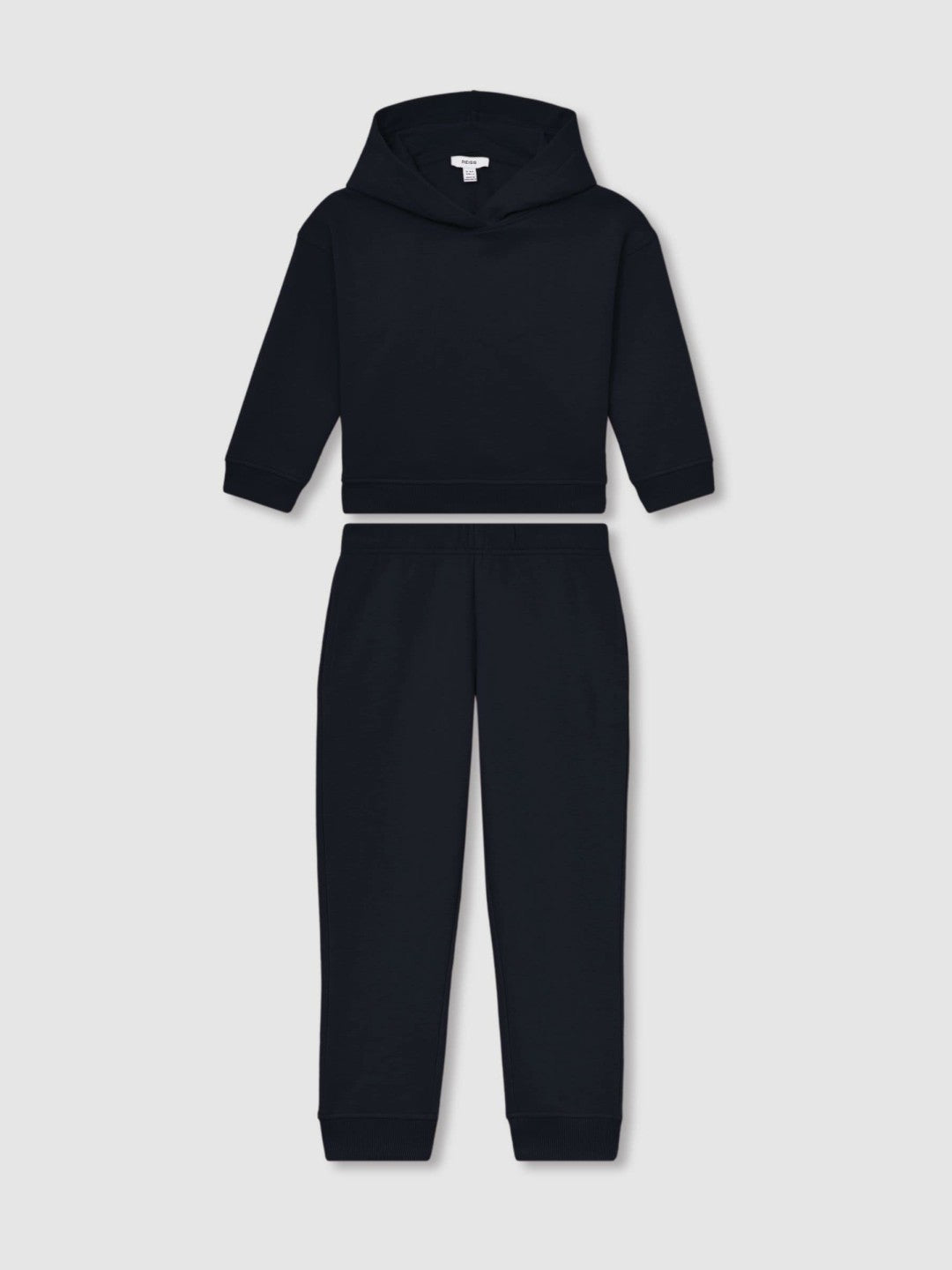 Reiss 9-13 yrs Cotton-Blend Hoodie And Joggers Set in Navy