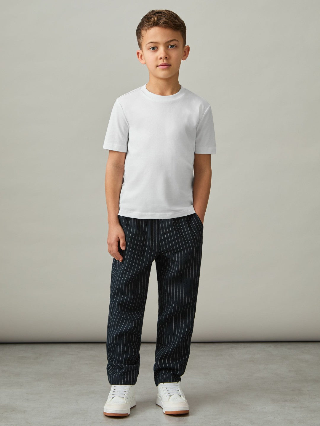 Reiss Cotton Crew-Neck T-Shirts 3 Pack in White