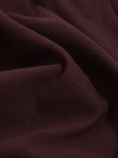 Reiss 3-9 yrs Cotton Crew-Neck T-Shirt in Bordeaux