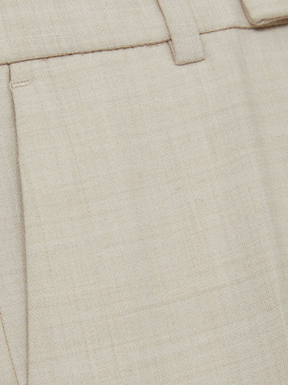 Reiss 3-9 yrs Slim-Fit Trousers With Wool in Stone