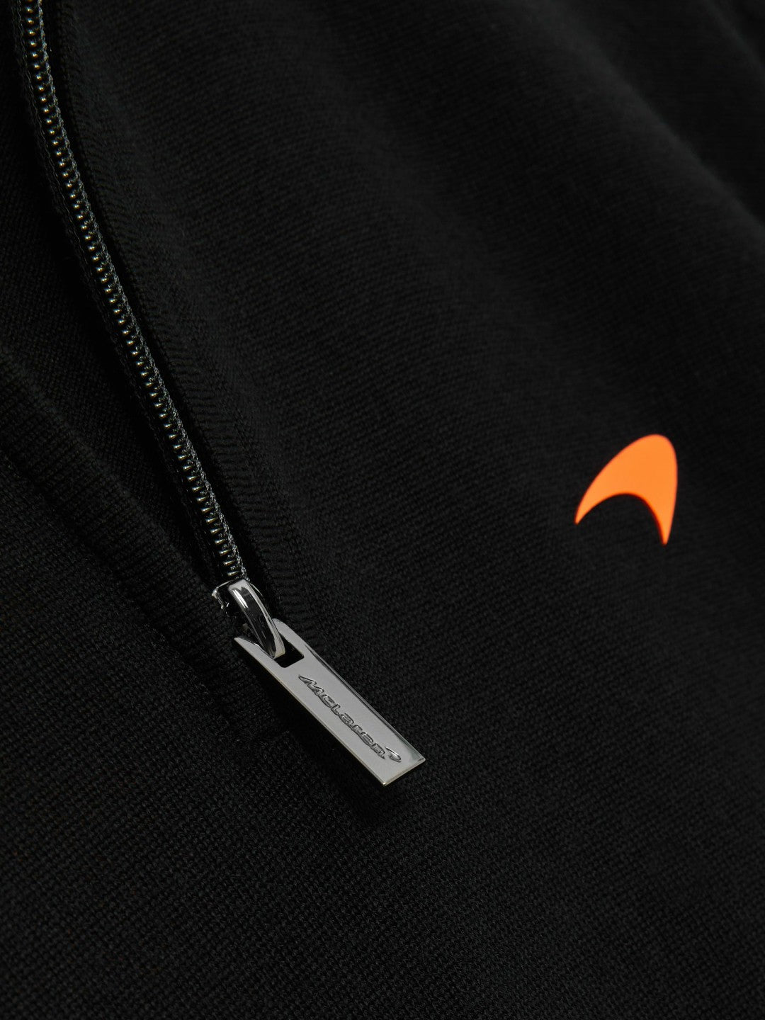 Reiss McLaren F1 Team Merino Half-Zip Jumper in Black