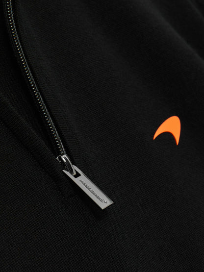 Reiss McLaren F1 Team Merino Half-Zip Jumper in Black