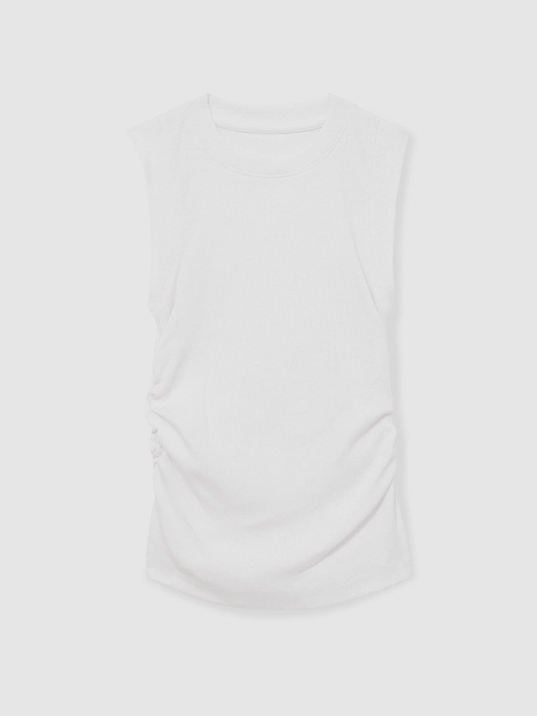 Reiss 4-9 yrs Ruched Vest Top in White