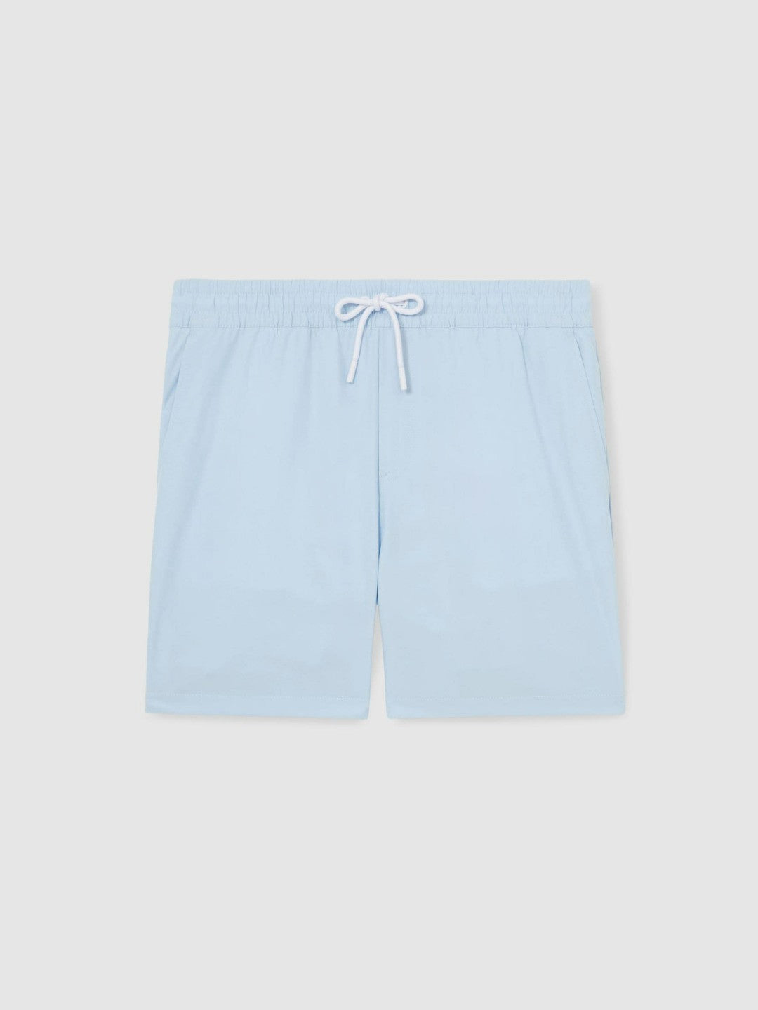 Reiss Drawstring Swim Shorts in Soft Blue