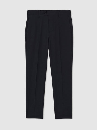 Reiss 3-9 yrs Wool-Blend Suit Trousers in Navy