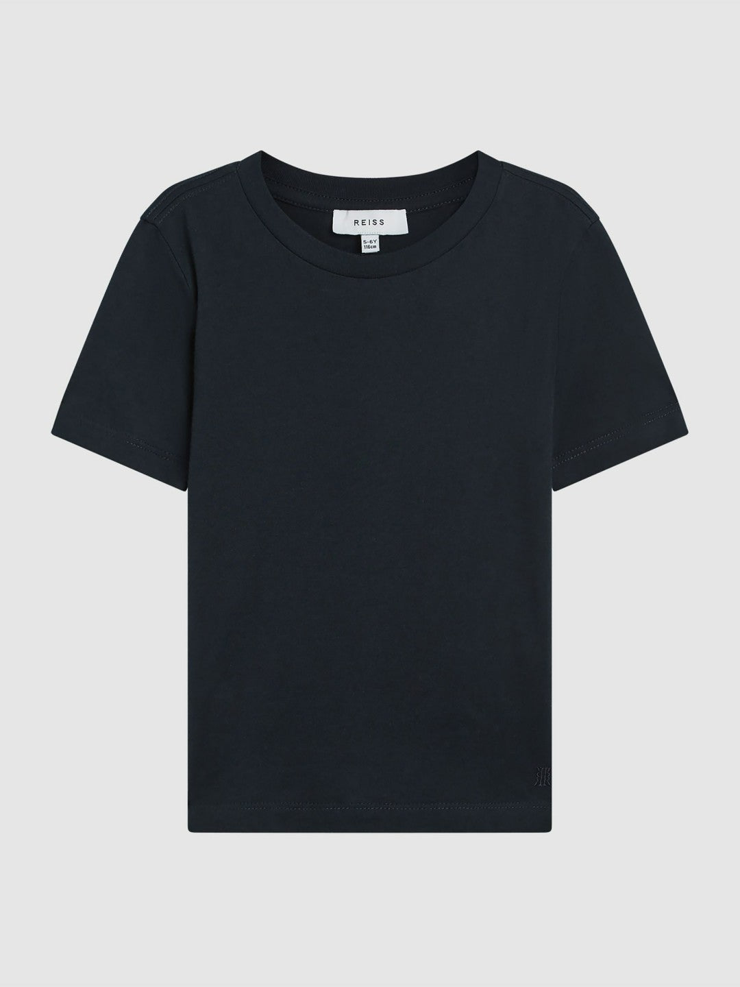 Reiss 9-13 yrs Crew Neck T-Shirt in Navy