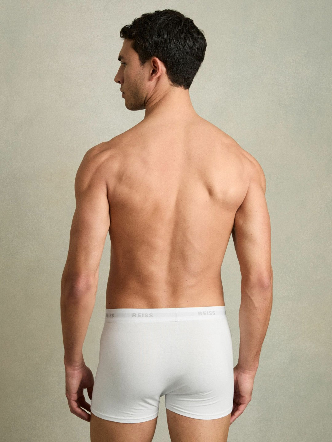 Reiss Three Pack Cotton Boxers in White